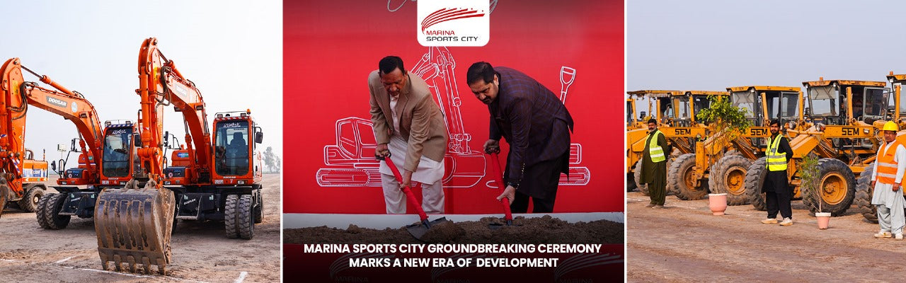 Marina Sports City Groundbreaking Ceremony Marks a New Era of Development