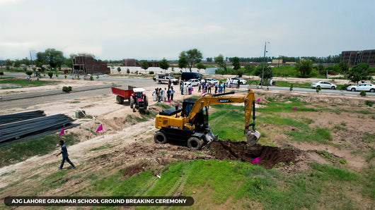 AJG Lahore Grammar School Ground Breaking Ceremony