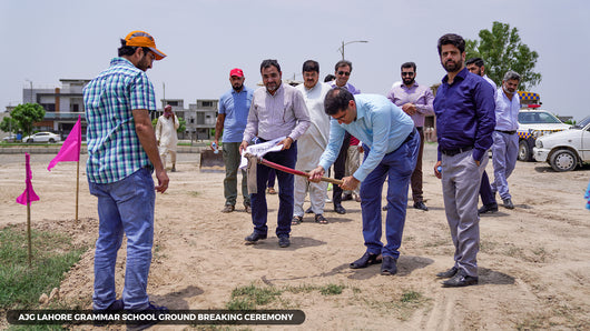 AJG Lahore Grammar School Ground Breaking Ceremony