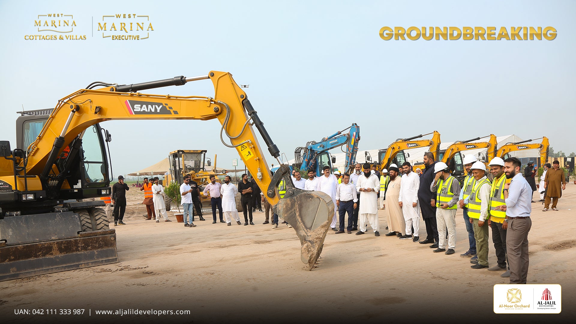 ANO West Marina Executive & Cottages Ground breaking Ceremony