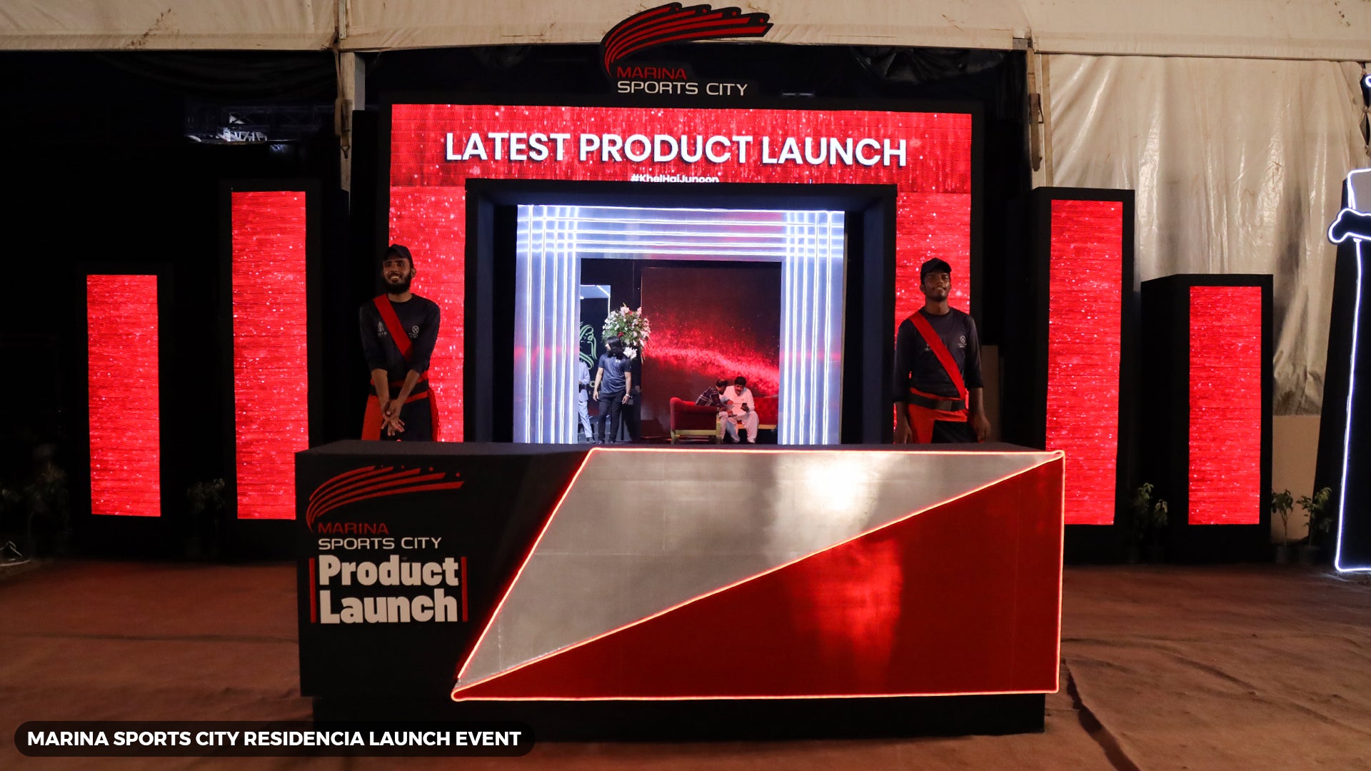 Marina Sports City Residencia Launch Event