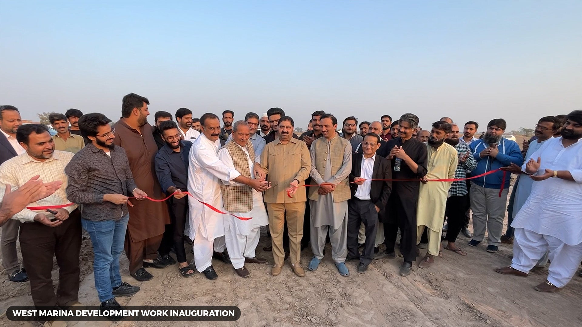 West Marina Development Work Inauguration