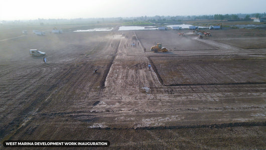 West Marina Development Work Inauguration